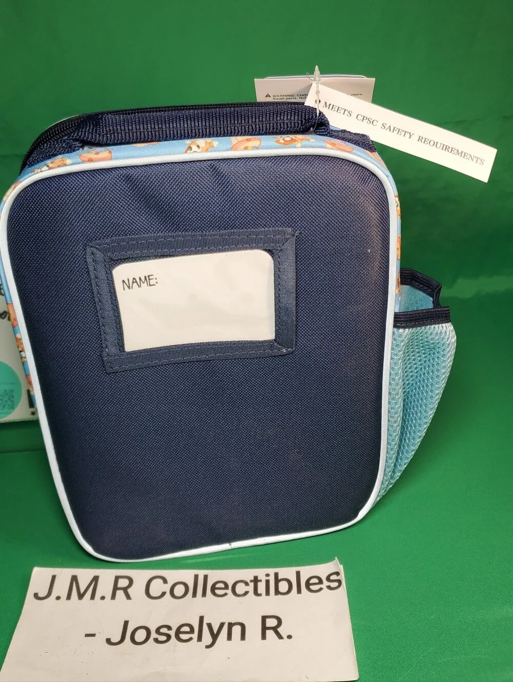 NEW Bluey & Bingo Kids Insulated Lunch Box | 3D Raised Soft Lunch Bag Reusable